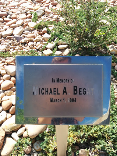 Michael A Begay Memorial Plaque 