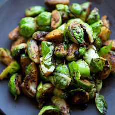 Brussels Sprouts with Black Bean Garlic Sauce