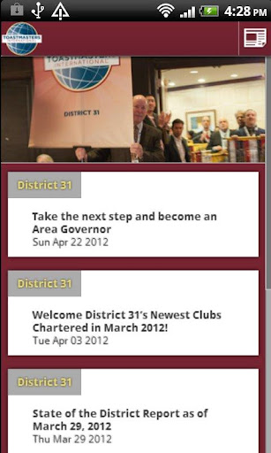 District 31 Toastmasters