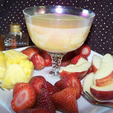 Creamy Maple Fondue from Quebec