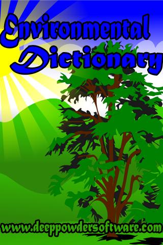 Environmental Dictionary