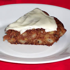 French Apple Pie with Cream Cheese Topping