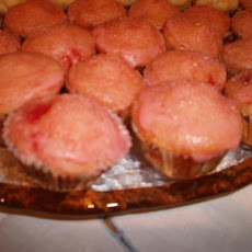 Mini Maraschino Cherry Muffins