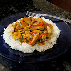 Chicken and Cashews