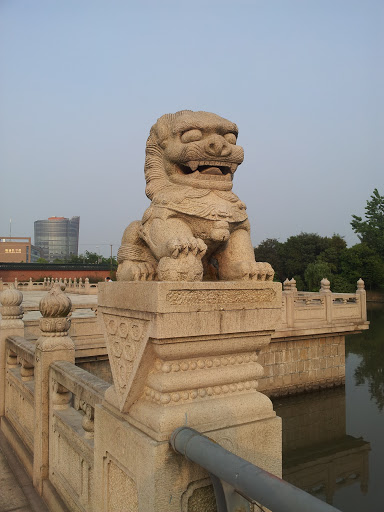 Lion Sculpture of SJTU Gate