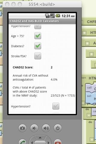 CHADS BLED Calculator