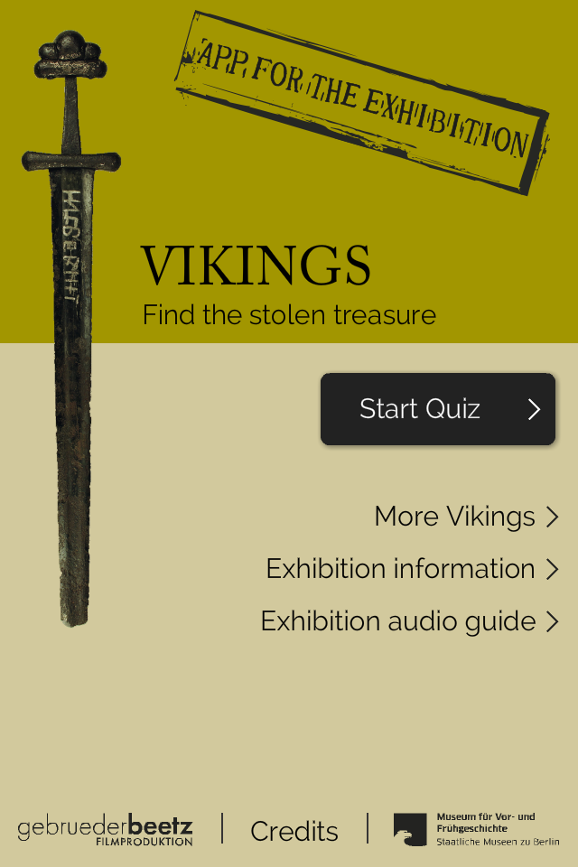 Android application The Vikings - Treasure Quiz screenshort