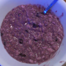 Blueberry Cream Cheese Danish Oatmeal