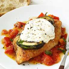Turkey-Vegetable Parmesan