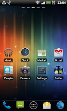 ICS GO Launcher EX Theme