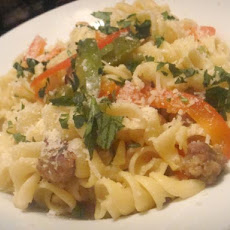 Italian Sausage and Pepper Rotini