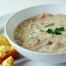 Vegetable, Barley and Chicken Chowder
