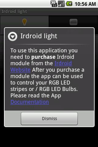 Irdroid light