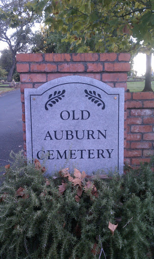 Old Auburn Cemetery Gates
