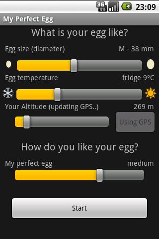 My perfect egg timer