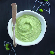 Wasabi Edamame Schmear Recipe