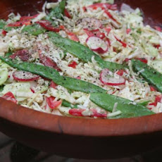 Five-Vegetable Slaw With Blue Cheese