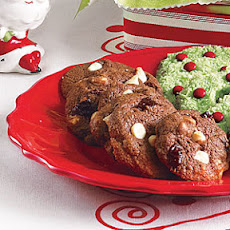 White Chocolate Cherry Cookies