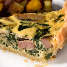 Spinach and Weisswurst Quiche Recipe