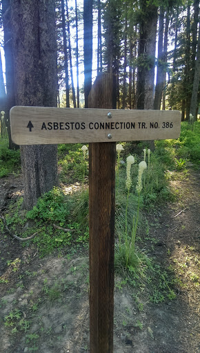 Asbestos Connection Trailhead