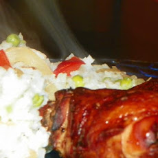 Spicy-sweet chicken thighs