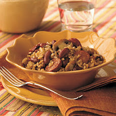 Cajun Sausage and Rice Skillet