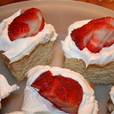 Cottage Pudding (Cake for Strawberry Shortcake)