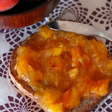 Peach-Mango-Ginger Freezer Jam