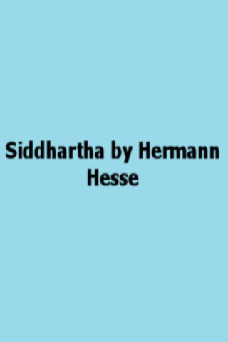 Siddhartha