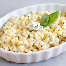 Sauteed Corn with Basil Butter