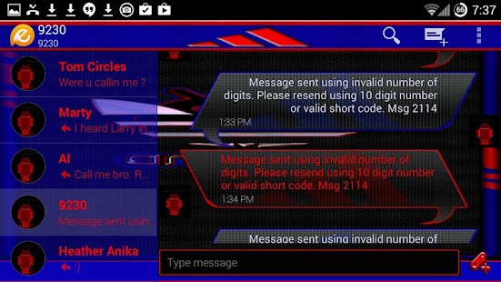 How to mod Andidas Blue N Red EvolveSMS 1.00 mod apk for bluestacks