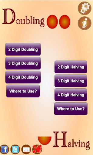 【免費教育App】Doubling And Halving Advanced-APP點子