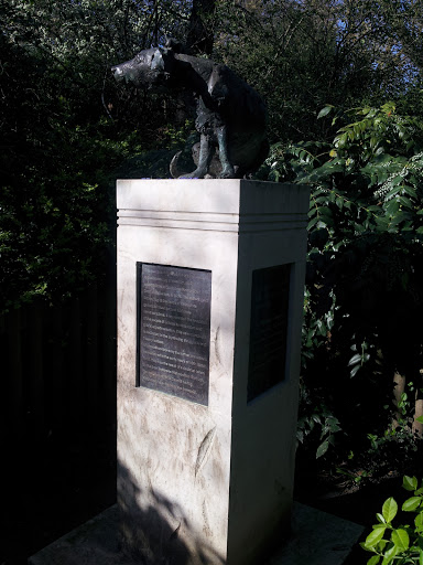 Battersea - Brown Terrier Statue