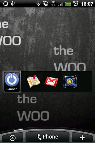 The Woo: Launcher Widget