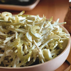 Apple and Celery Slaw with Blue Cheese Dressing