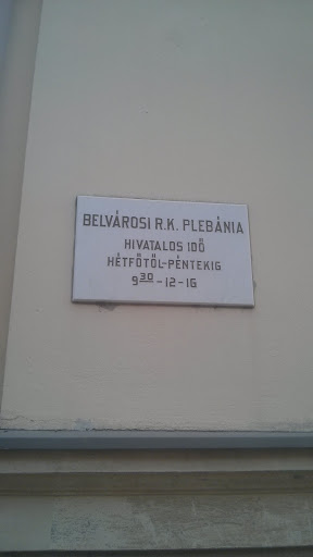 Belvarosi Plebania