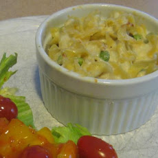 Reduced Fat Dijon Tuna Noodle Casserole