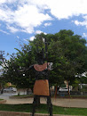 Escultura Chatarra 2 - Guardia