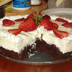 Strawberry Brownie Delight