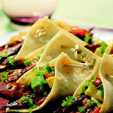 Chili-Rubbed Skirt Steak Tacos