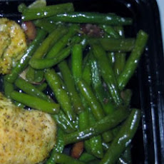 Green Beans with Mushrooms and Sage