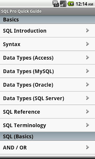 SQL Pro Quick Guide