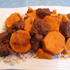 Beef Tagine With Sweet Potatoes