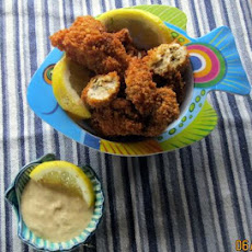 Panko Fried Oysters for Two