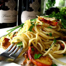 Truffled Wild Mushroom Spaghetti