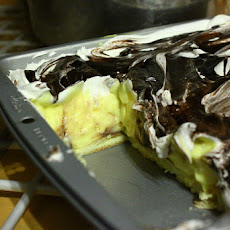 Giant Chocolate Eclair Dessert (No Bake)