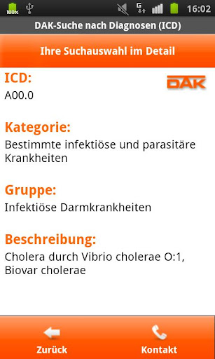 【免費醫療App】DAK-Diagnosensuche ICD 2011-APP點子