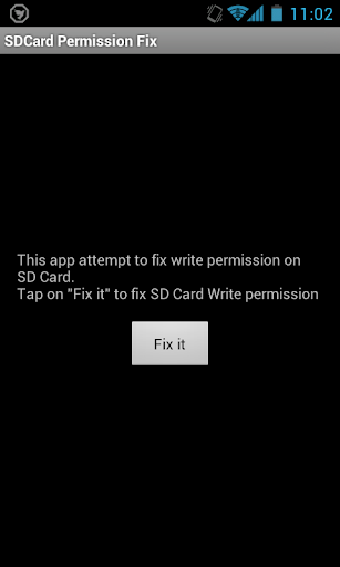SD Card Permission Fixer