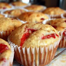 Strawberry Lemon Muffins