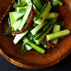 Jeffrey Alford & Naomi Duguid's Spicy Cucumber Salad